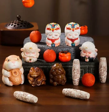 "Miaoyi Original High-End Collectibles" Netsuke DIY Accessories, Hand-Woven Bracelet Necklace Collectibles Live Stream Exclusive Purchase