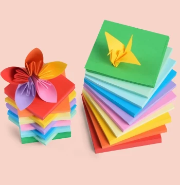 [100 Sheets] Square DIY Origami Paper 7×7cm