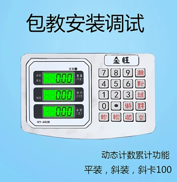 Universal Electronic Scale Head Replacement, Waterproof Single-Head Counting Display with Anti-Shake Function