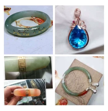 Jade Bracelet Repair Service for Broken Jadeite and Jade Ornaments, Including Gold Inlay and Crack Fixing