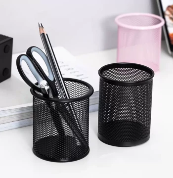 Pen Holder Large Capacity Desktop Storage Box for Student Office Supplies