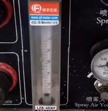 LZB-4DKF Changzhou Chengfeng Instrument Flux Glass Rotor Flowmeter, Wave Soldering Machine Flowmeter Spray