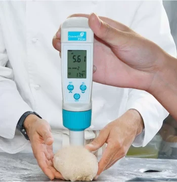 Dough pH Meter Tester Pen for Acidity and Alkalinity Detection - Instrument for Old Starter Dough, Skin, Paper, Steamed Buns, and Baozi Shops
