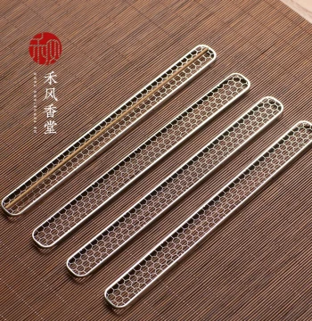 Incense Stick Holder Stainless Steel Incense Stand Fireproof Cotton Incense Box Cloth Bag Incense Needle Incense Ceremony Accessories