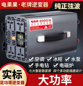 Pure Sine Wave Inverter High Power 220V Home Converter for Electric Vehicles and Cars