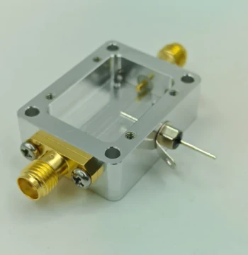Metal Aluminum Shell L31mm W24mm H12mm RF Enclosure EMI Shielding Cavity Aluminum Case Natural Finish