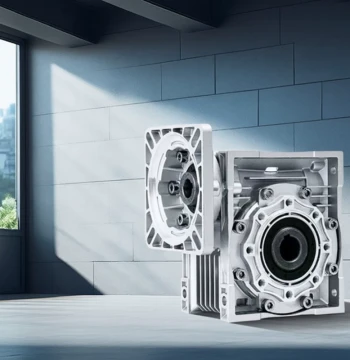 NMRV Worm Gear Reducer 50 75 90 High-Quality Aluminum Housing Dedicated Gearbox for Servo and Stepper Motors