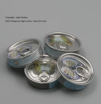 "Open Your Own Pearl" Surprise Pull-Tab Can: Blind Box with Freshwater Mussels for DIY Experience