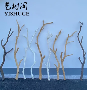 Natural Wood Style Dried Branches, Withered Twigs for Floral Art, Soft Furnishing, Environmental Creation, Creative Landscaping, Artistic Tree Trunk Ceiling Decor, Forked Branches