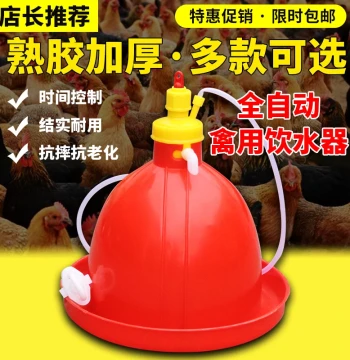 Plason Automatic Waterer for Poultry Farming - Drinking Fountain for Chickens, Ducks, and Geese