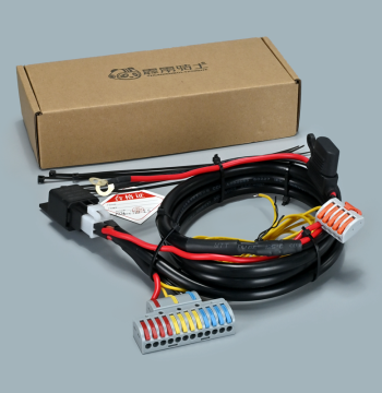 Motorcycle Splitter Battery Scooter GPS Spot Light USB Quick Connect 12V Anti-Discharge ACC 1-in-4-out