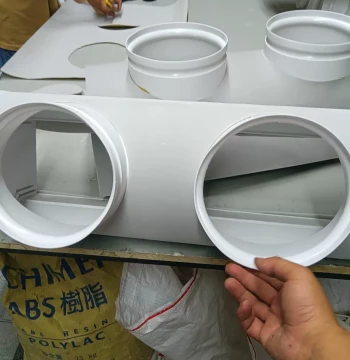 Central Air Conditioning Static Pressure Box: Duct Machine Silencer and Air Distribution Box, Custom ABS Insulated Air Outlet Box