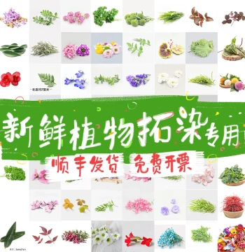 Handmade Plant Hammer Printing and Dyeing Material Kit, DIY Tools for Student Rubbing with Fresh Flowers, Leaves, and Green Plants
