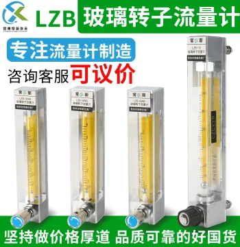 Changxin Instrument Glass Rotor Flow Meter LZB-3WB/4/6/10WBF Gas Liquid Float Flow Meter