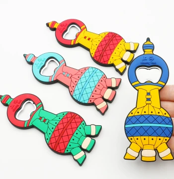 Shanghai Oriental Pearl Tower Bottle Opener Fridge Magnet - Cute Creative Thickened Magnetic Souvenir Gift