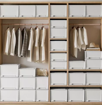 [Live Stream Exclusive] 3-Pack Thickened Drawer-Style Storage Boxes for Home Wardrobe and Clothes Organization