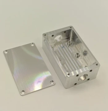 BNC Enclosure Aluminum Shielding Box Length 53mm Width 31.5mm Height 18.5mm RF Box Electromagnetic Shielding