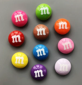 20-Piece Set of Cute Creative Alphabet Small Magnetic Buttons, Resin Fridge Magnets, Magnetic Blackboard Stickers, Office Whiteboard Stickers