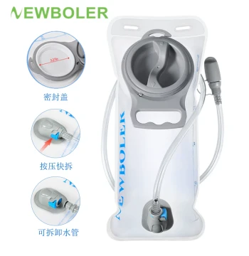 NEWBOLER Large Opening Sports Hydration Bladder Portable Hiking Marathon Trail Running Outdoor Water Bag