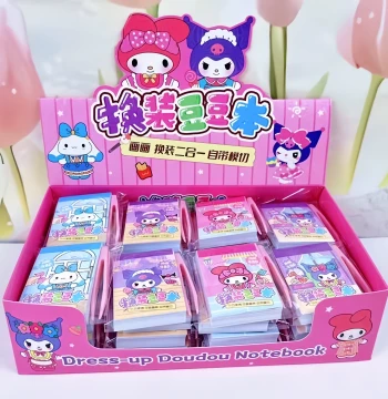 Sticker Book 2-in-1 Drawing and Dress-Up for Students