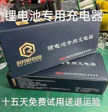 48V 60V 72V Lithium Battery Charger 6A 8A 10A Runqiang LiFePO4 Charger for Electric Vehicles