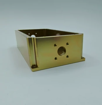 Aluminum Shielding Box L119 W59 H32mm Metal Enclosure Natural Aluminum Finish RF Box High Precision