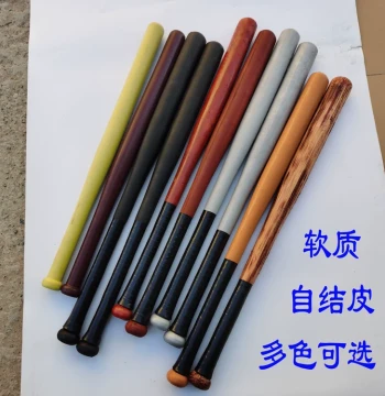 Prop Baseball Bat Soft Material for Film Stunts Fight Scenes Movie Stage Shooting Performance Simulation Foam Baseball Bat