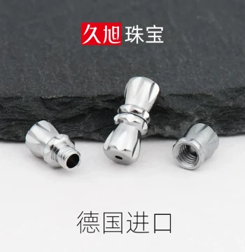 Imported S925 Pearl Necklace Clasp: Sterling Silver Screw Clasp, Premium Bracelet Connector, Spiral Clasp Accessories