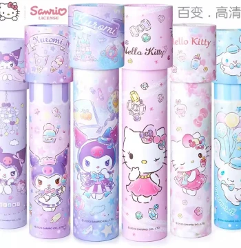 Sanrio Kaleidoscope Children's Toy - Variable Multi-Prism Telescope, Educational Gift, Science Experiment for Kindergarten