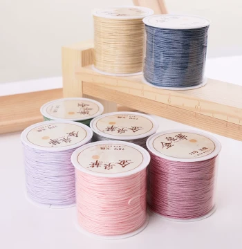 No. 72 Jade Thread Pink Series - Braided Hand Rope, DIY Material for Pendant and Bracelet Making