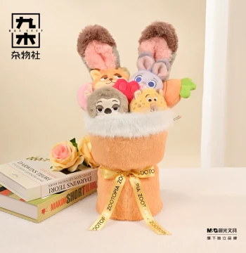 M&G SHOP Disney Zootopia Bouquet Plush Doll Birthday Gift for Girlfriend