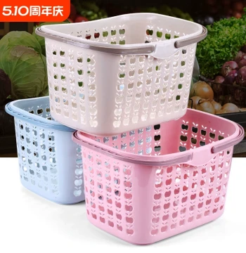 Supermarket Basket, Shopping Basket, Grocery Basket, Plastic Handheld Basket, Laundry Basket, Dirty Clothes Basket, Beer Basket, Storage Basket, Organizer Basket