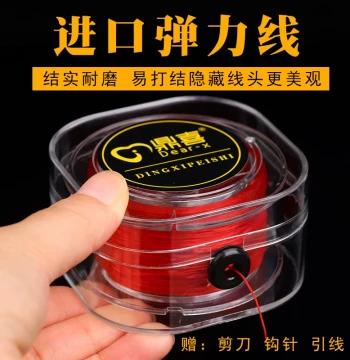 Imported Elastic Thread, Flat Silk Beading Cord, Wearable Stretch String for Bracelets, Durable Elastic for Crystal and Buddhist Beads