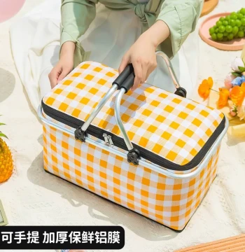 Picnic Basket Insulated Thickened Foldable Outdoor Camping Car-Mounted Cooler Commercial Stall Fishing Delivery Cold Storage Box