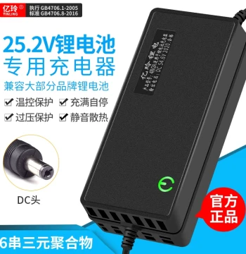 Lithium Battery Charger 24V 2A Polymer 5A Fast Charge 10A Universal DC Ternary 6S V25.2V 3A Lithium Drill