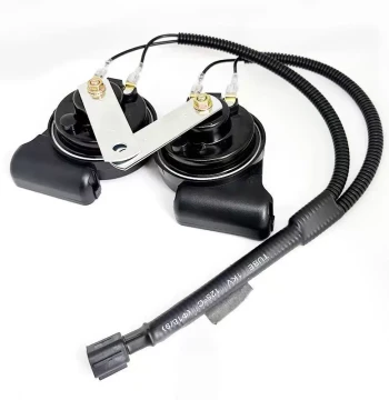 Compatible with Benelli Sport Bike Liren ADV 552 X702: Modified 12V Waterproof High-Low Tone Snail Horn
