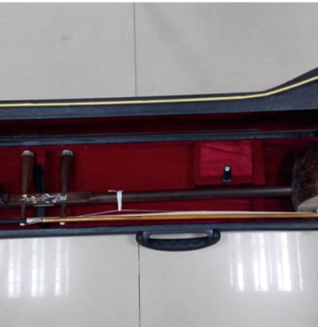 Custom Wooden Instrument Case Box Professional Coconut Fiddle Box Hard Case Advanced Wooden Leather Manufacturer Direct Sales
