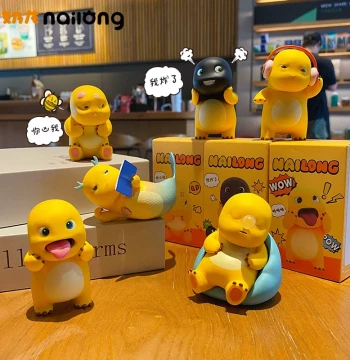 2026 New Authentic DJ Nailong Desktop Figurine for Office, Cute Car Accessory, Creative Home Decor