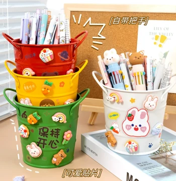 Pen Holder Extra Large Capacity Minimalist Desktop Storage