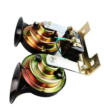 [] Car Snail Horn 12V Motorcycle Super Loud Waterproof 24V Truck High-Low Tone Electric Horn