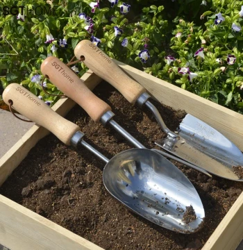 Gardening Tool Set for Home Use, Small Shovel, Stainless Steel Trowel, Flower Potting Succulent Planting Essential