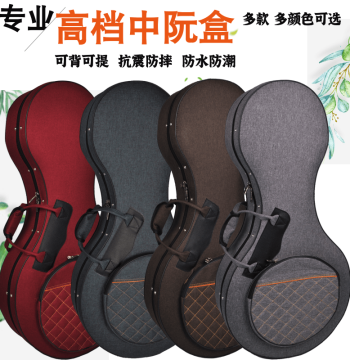 Zhongruan Instrument Case: Waterproof, Shockproof, Anti-Drop Backpack Style for Adults