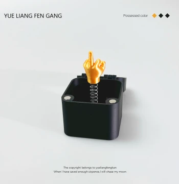 Surprise Gift Box for Them: Middle Finger Box, Creative Prank Small Gift, Gag Toy