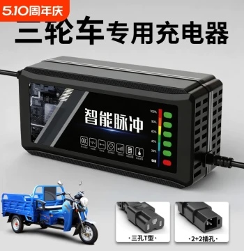 Electric Tricycle Battery Charger: 48V 12AH, 60V 20A, 72V 35AH, 43 Lead-Acid Graphene New National Standard