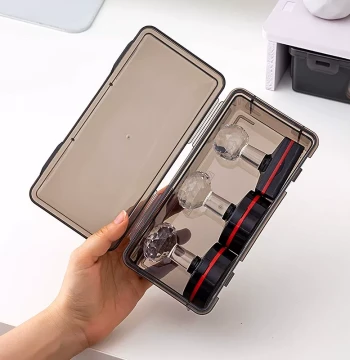 Seal Storage Box for Company Accounting Offices, Official Seals, Personal Stamps, and Calligraphy Art