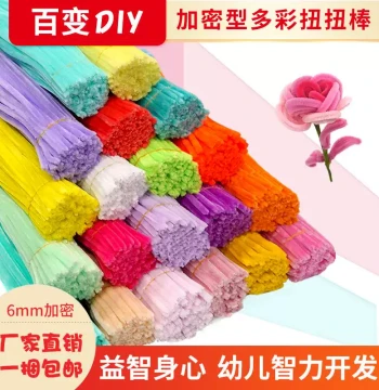 [Youyouhu Factory Direct] Complete Set of Ultra-Dense Pipe Cleaners, Creative DIY Craft Material Kit, Macaron Colors