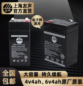 Rechargeable Battery for YouSheng Electronic Scales - 4V/4Ah/20hr or 6V Replacement Battery Pack