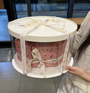 DIY Poke Box Surprise Gift Blind Box Triangle Cake Box Poke Fun Empty Box Birthday Valentine's Day Gift Box