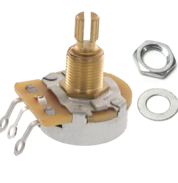 CTS Potentiometer Guitar Tone Volume Knob Guitar Knob Potentiometer Brass Shaft Large Electronics