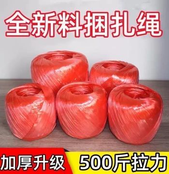Brand New Plastic Rope Packing Rope Bundling Rope Packaging Rope Mouth Tying Rope Vegetable Bundling Rope Transparent Nylon Wrapping Rope